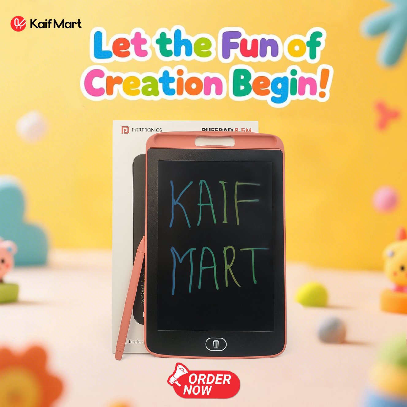 ৮.৫ ইঞ্চি LCD রাইটিং প্যাড